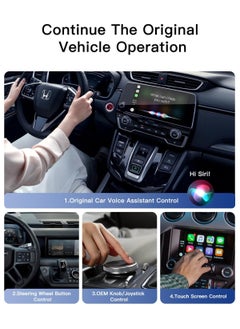 SYOSI Wireless CarPlay Adapter for iPhone, Universal, Converts Wired to Wireless CarPlay Dongle, Plug & Play Compatible with BMW, Lexus, Ford, Benz, Audi, Volvo, and More - iOS 10+ Supported  - Image 3