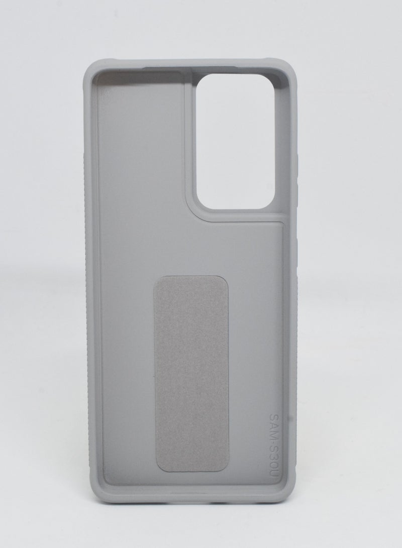 BORTONY Protective Case Cover With Finger Grip Stand For Samsung Galaxy S21 Ultra - Image 2