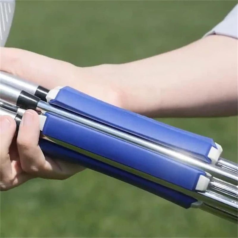 Luckam حامل مضارب جولف محمول، سهل الحمل لحمل المضارب للخشب، الحديد، الويج، البوتير والمضارب الهجينة والمرافق، مواد عالية الجودة يمكن أن تحمل حتى 6 مضارب جولف - Image 2