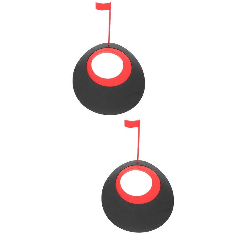 2 Sets of Golf Putting Cup Tool Small Putting Cup Golfing Hole Cup Golf Training Aid Golf Practice Tool - Image 1