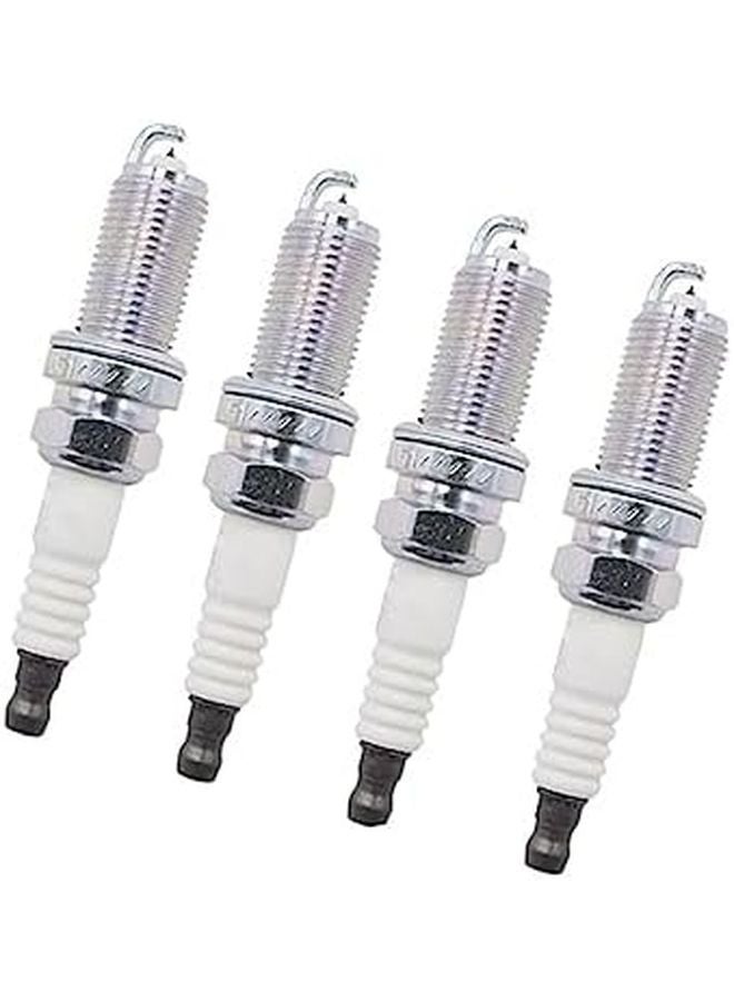 4 قطع من شمعات الإشعال الإيريديوم ILFR5B 11 متوافقة مع هيونداي 18840 11051 شمعات إشعال السيارات - Image 1