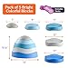 Special Supplies Stepping Stones for Kids 5 Balance Indoor and Outdoor Blocks Promote Coordination Balance Strength Child Safe Rubber NonSlip Edging Stackable Ocean - Image 4