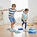 Special Supplies Stepping Stones for Kids 5 Balance Indoor and Outdoor Blocks Promote Coordination Balance Strength Child Safe Rubber NonSlip Edging Stackable Ocean - Image 3