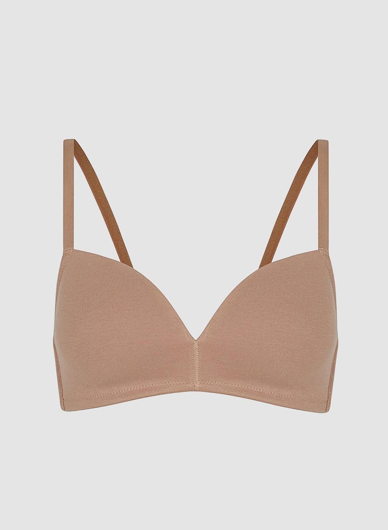Penti Cosy Cotton Nude Bra - Image 5