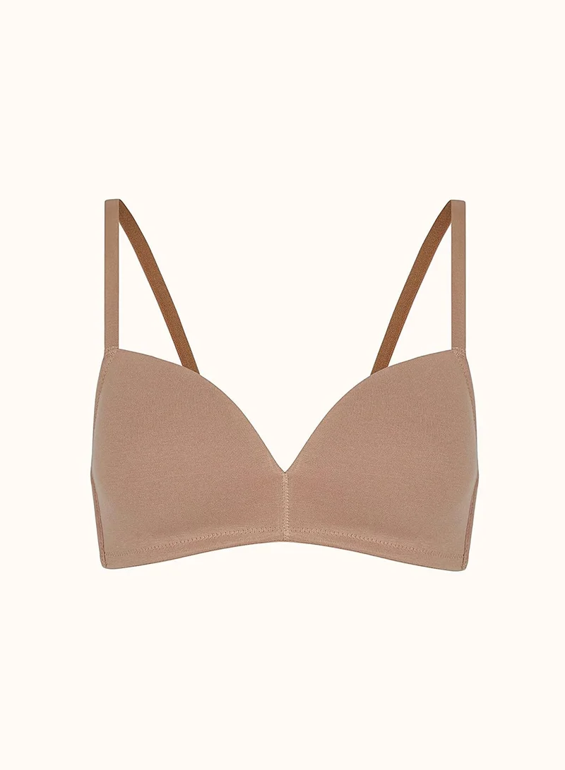 Penti Beige Penti Beige Cosy Cotton Nude Bra for Women | Best Price UAE