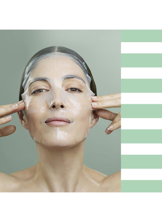 Bioeffect Imprinting Hydrogel Facial Skincare Mask 6-Pack with Hyaluronic Acid is Deeply Moisturizing, Skin Plumping and Fast Absorbing, A Hydrating Gel Sheet Mask Beauty Treatment, Alcohol-free - Image 5