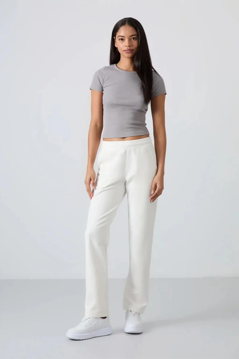 Tommylife TOMMY Women’s Straight-Leg Fleece Sweatpants