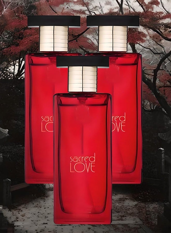 Love 3 Pieces Sacred Love Perfume For Women 50ml EDP - Image 1