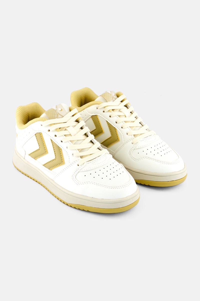 Hummel Kids Boy St Power Play Rt Lace Up Outdoor Shoes, White - Image 1