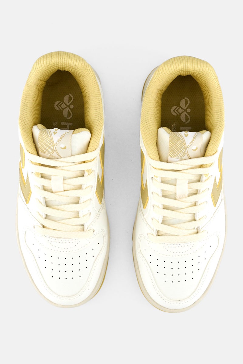 Hummel Kids Boy St Power Play Rt Lace Up Outdoor Shoes, White - Image 3