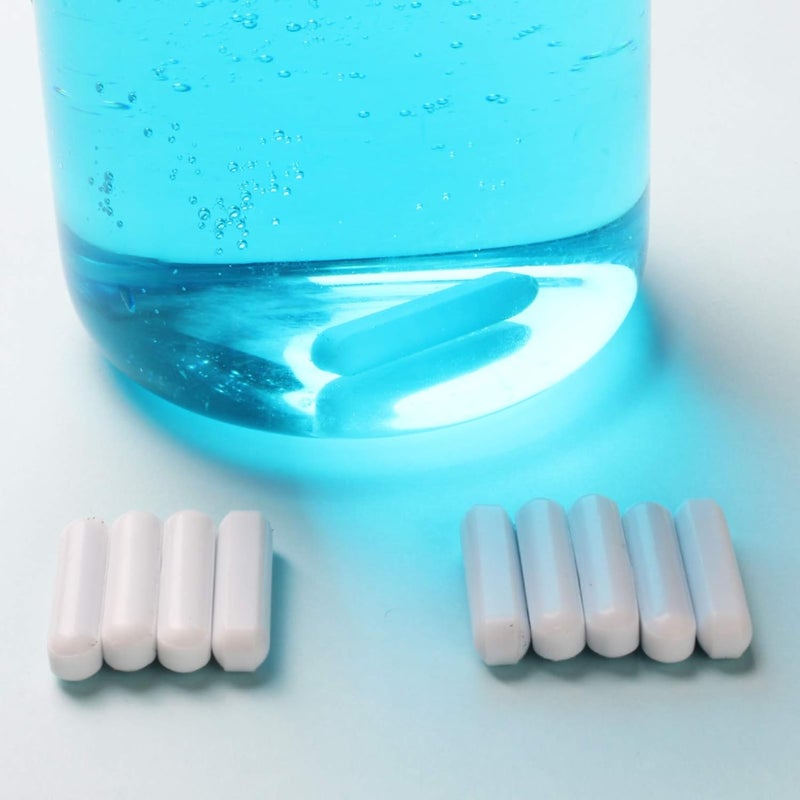 Ks-Tek 10pcs 30mm(1.18 inch) PTFE Magnetic Stir Bar,White Color,Laboratory Bar,Stir Plate Bar,Stir Plate Magnet,Stir Rod Magnetic - Image 3