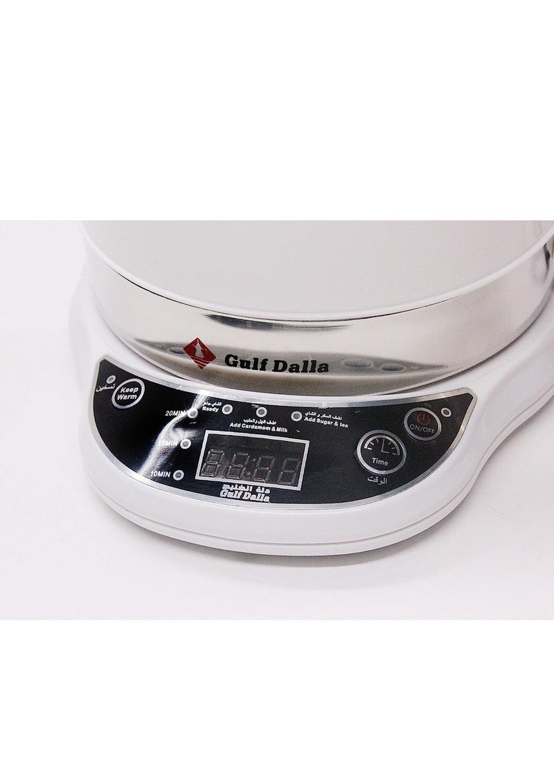 Gulf Dalla Gulf Dalla GA-C93881 Arabic Tea Maker Electric Kettle 1000W 1200ml  White  - Image 3