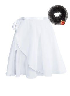 BenQuand Ballet Wrap Skirt, Chiffon Dance Wrap Skirt with Adjustable Waist Tie Gymnastics Ballet Skirts for Girls Women  - Image 1