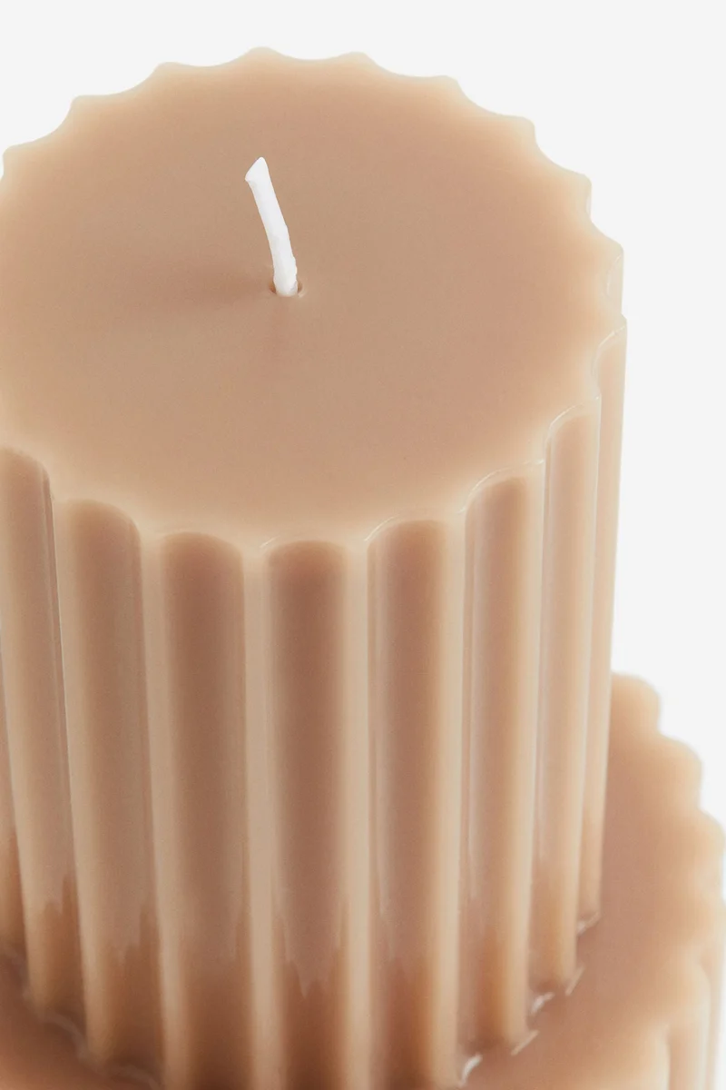 H&M Shaped Pillar Candle