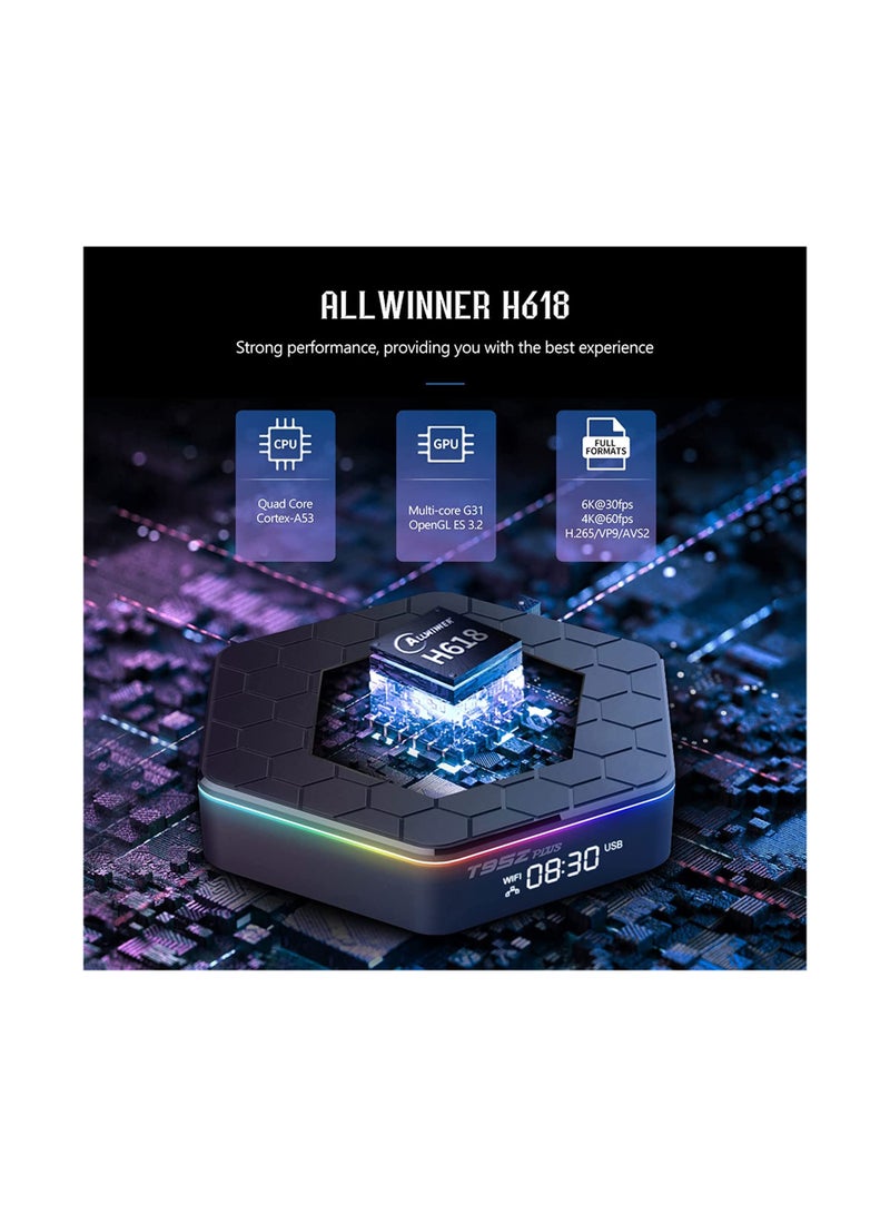 Android TV Box 12.0 Android Boxes H618 Quad-Core - Image 2