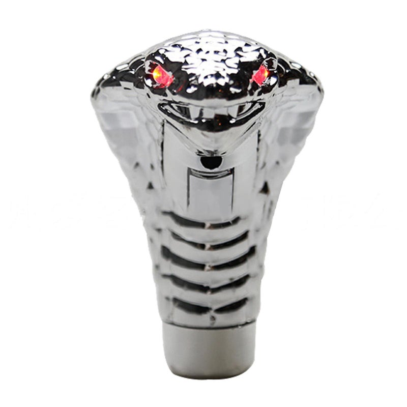 Cobras Snake Car Gearbox Handle With Led Light Gear Shift Knob Stick Car Modification Shift Lever Pomo Palanca Cambio Colour: red light - Image 3