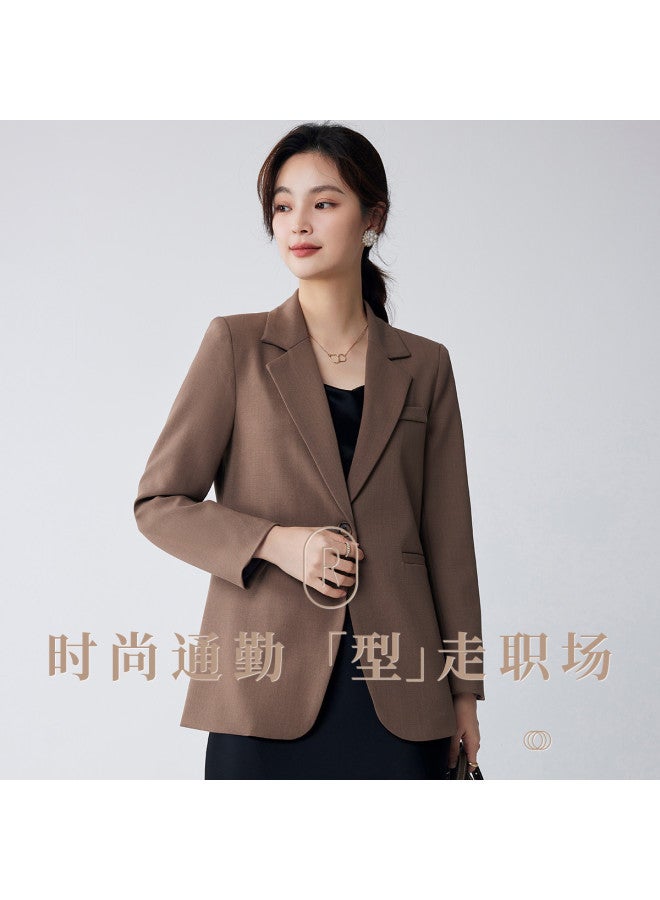 ROMON Autumn Women'S Blazer, Simple And Capable For Daily Workplace Wear, Structured And Stylish Women'S Suit Jacket - Image 5