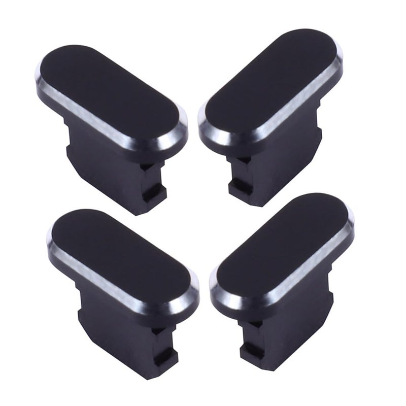 4Pcs Metal USB Port Dust Plugs Covers for Charger Port Replacement - Image 2