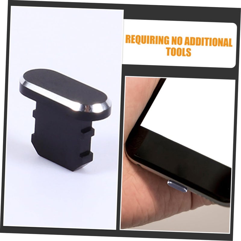 4Pcs Metal USB Port Dust Plugs Covers for Charger Port Replacement - Image 5