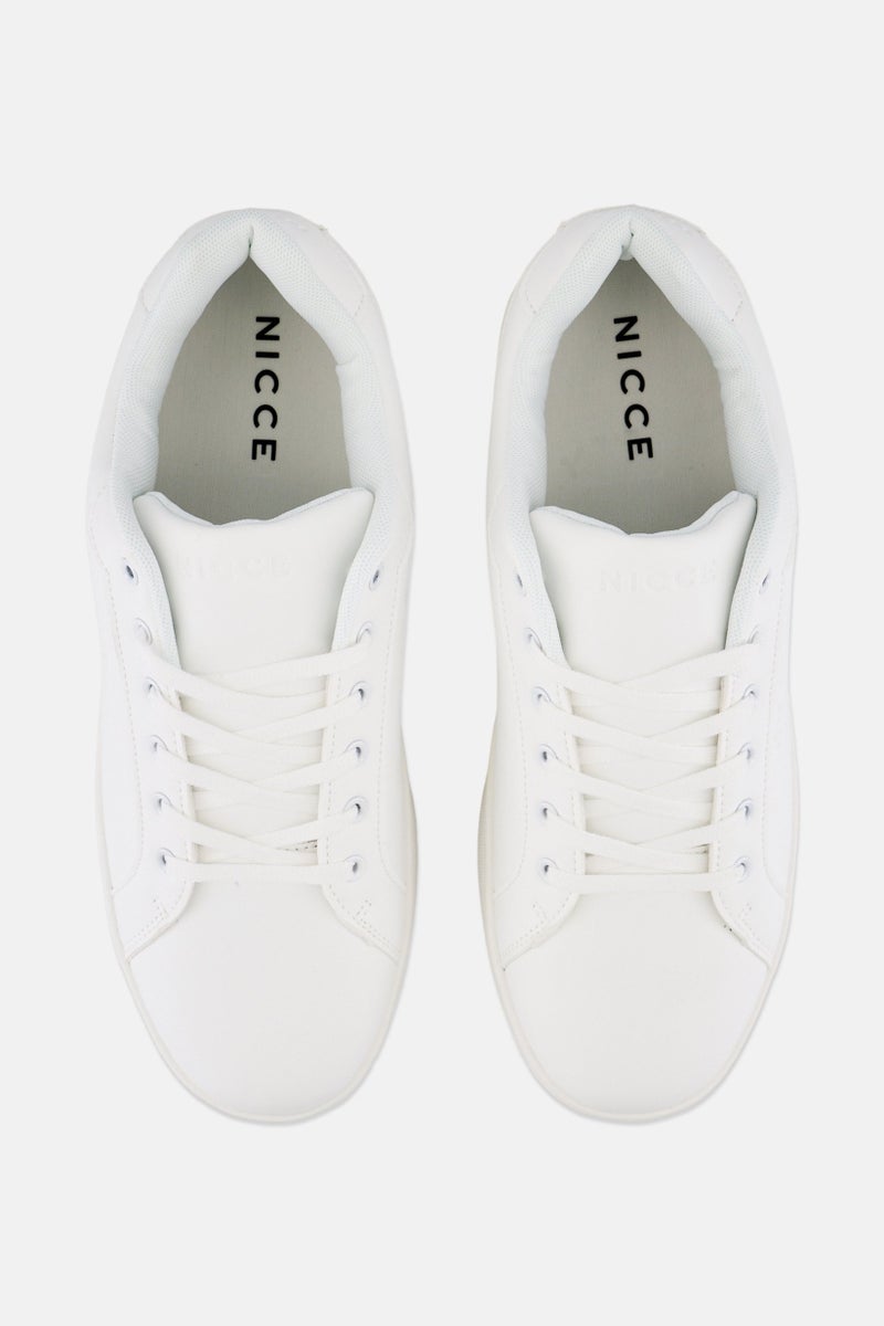 Nicce Men Vettio Training Lace Up Sport Shoes, White - Image 3