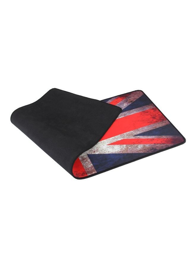NIBEMINENT UK Flag Pattern Keyboard Mouse Pad Red/Blue/Grey  - Image 2