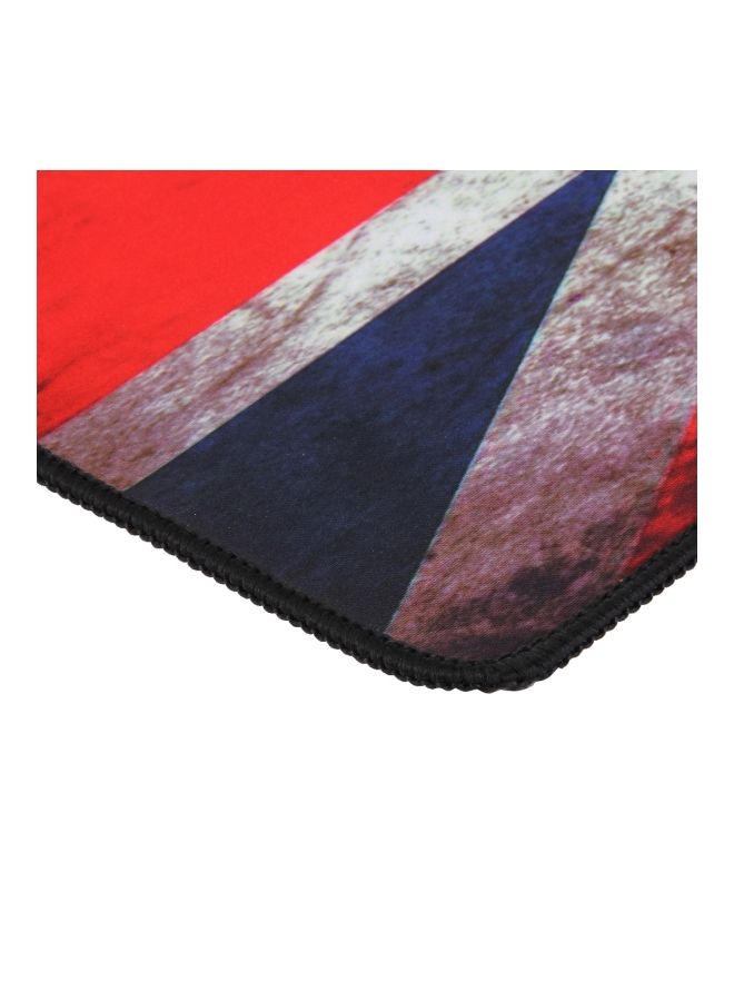 NIBEMINENT UK Flag Pattern Keyboard Mouse Pad Red/Blue/Grey  - Image 4