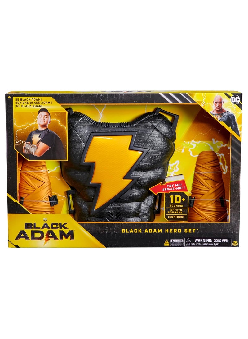 سبن ماستر مجموعة لعب الأدوار الفاخرة بلاك آدم من دي سي كوميكس - Image 1