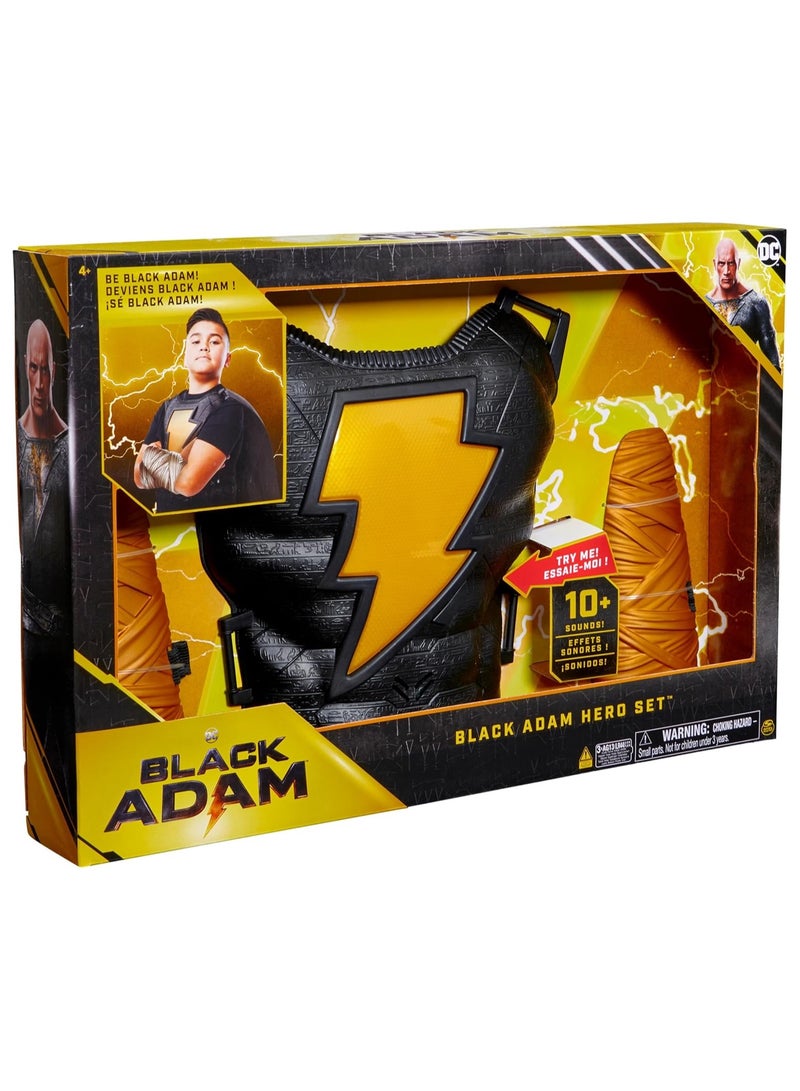 سبن ماستر مجموعة لعب الأدوار الفاخرة بلاك آدم من دي سي كوميكس - Image 2