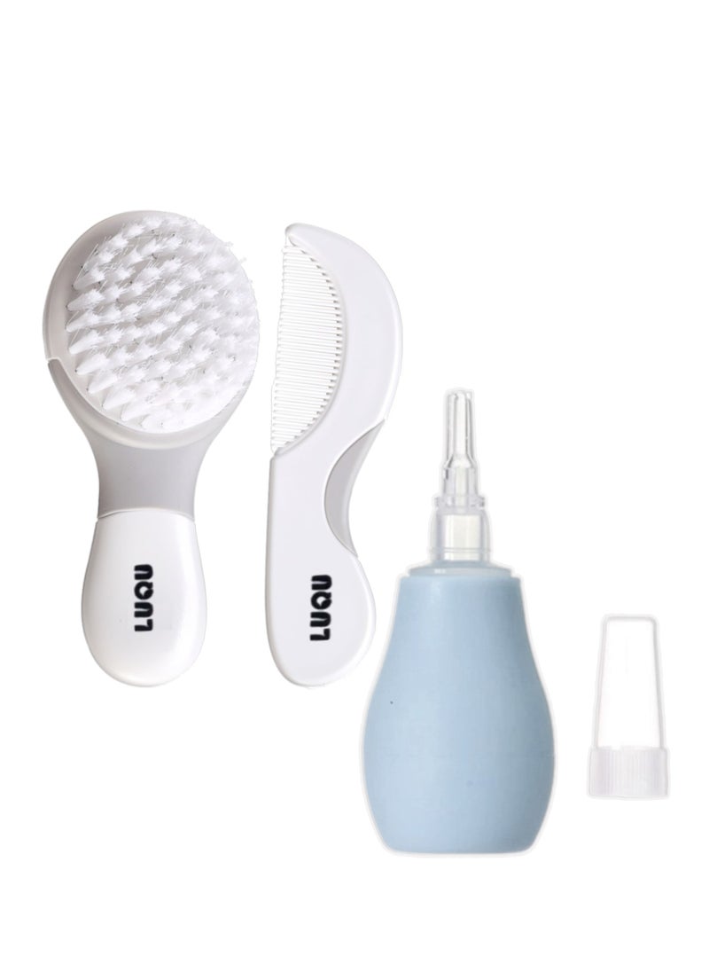 LuQu - Baby Comb, Brush & Baby Nose Cleaner Nasal Aspirator - Image 1
