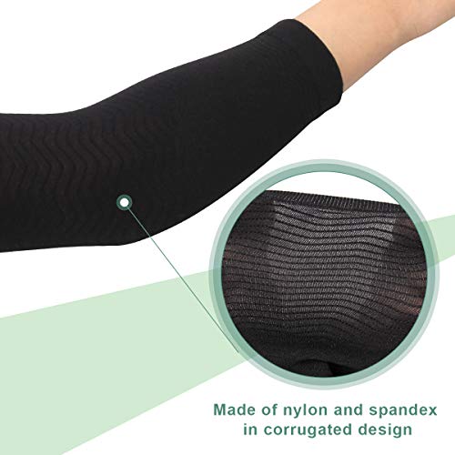 Ahier Adecco LLC AHIER 2 Pair Slimming Compression Arm Slimming Shaper Helps Lose Arm Fat Tone Arm Shaping Sleeves for Women - Image 4