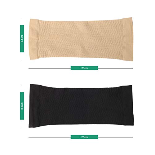 Ahier Adecco LLC AHIER 2 Pair Slimming Compression Arm Slimming Shaper Helps Lose Arm Fat Tone Arm Shaping Sleeves for Women - Image 5