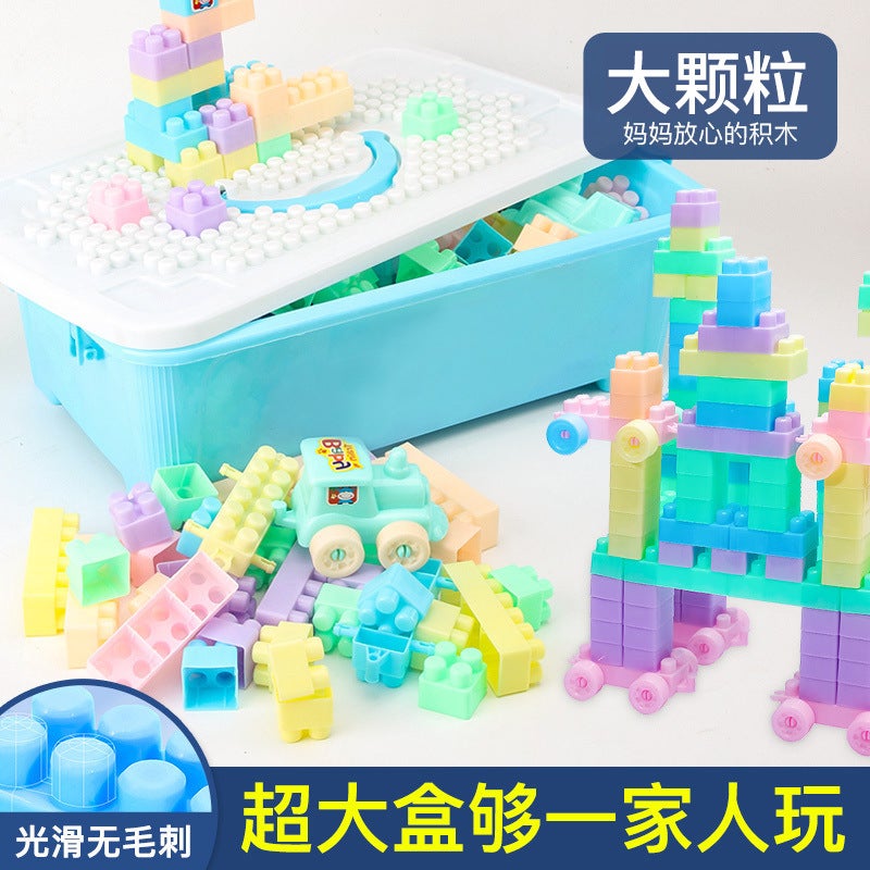 Baby Large Particles 3-6 Years Old Children'S Building Blocks Assembled Large Boys And Girls Brain Toys Early Education Educational Multifunctional 5 - Image 3