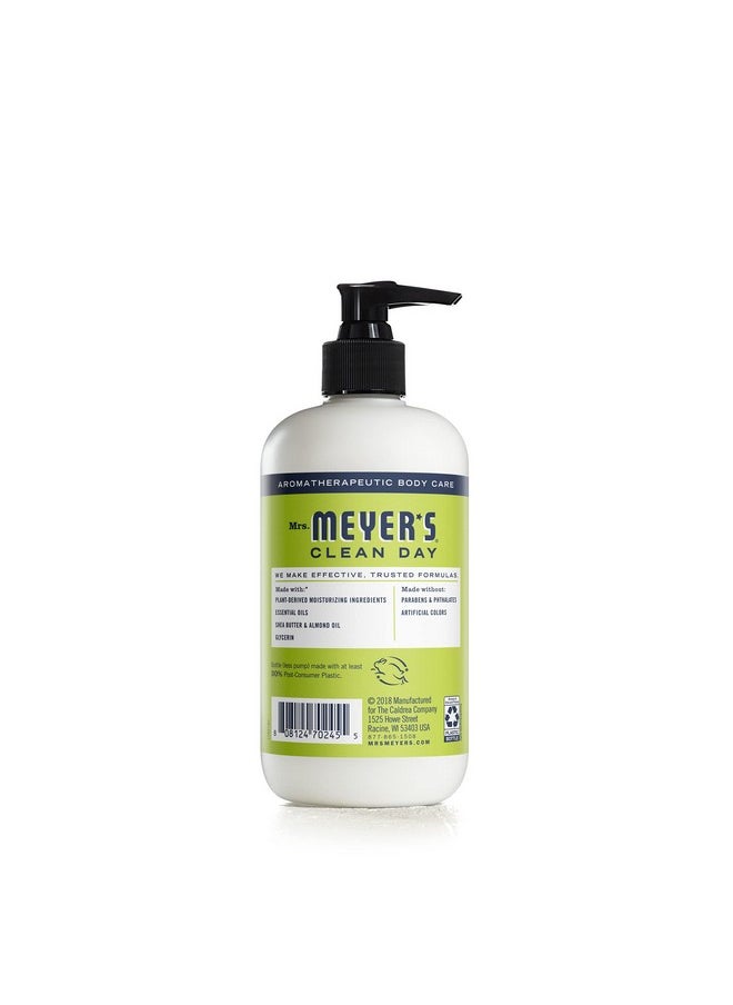 Mrs. Meyer's Clean Day Hand Lotion Longlasting Nongreasy Moisturizer Cruelty Free Formula Lemon Verbena Scent 12 Oz  - Image 2
