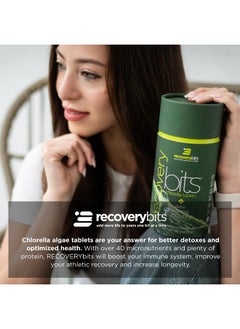 ENERGYBITS RECOVERYbits - Organic Chlorella Tablets - Plant-Based Algae Superfood - Chlorophyll - Cracked Cell Wall - Energy - Immune System - Detox - Keto - Vegan - Non-GMO  - Image 3
