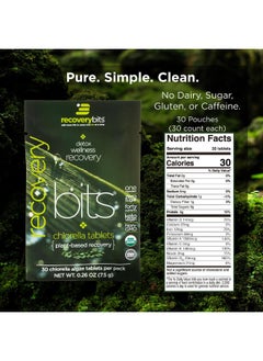 ENERGYBITS RECOVERYbits - Organic Chlorella Tablets - Plant-Based Algae Superfood - Chlorophyll - Cracked Cell Wall - Energy - Immune System - Detox - Keto - Vegan - Non-GMO  - Image 4