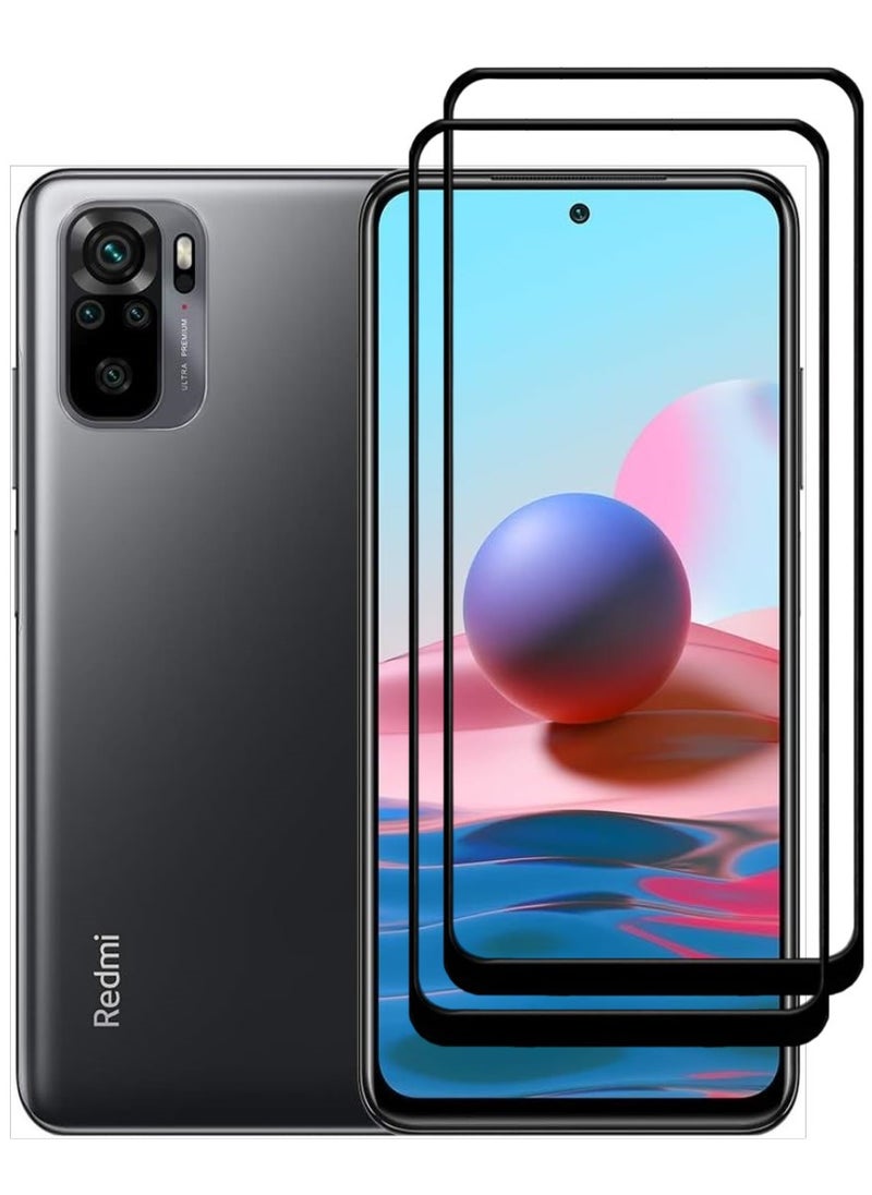 ACLIX 2 Pieces Antistatic ESD Dustproof Premium Quality High Definition Tempered Glass Screen Protector Designed For Xiaomi Redmi Note  10 - Image 1