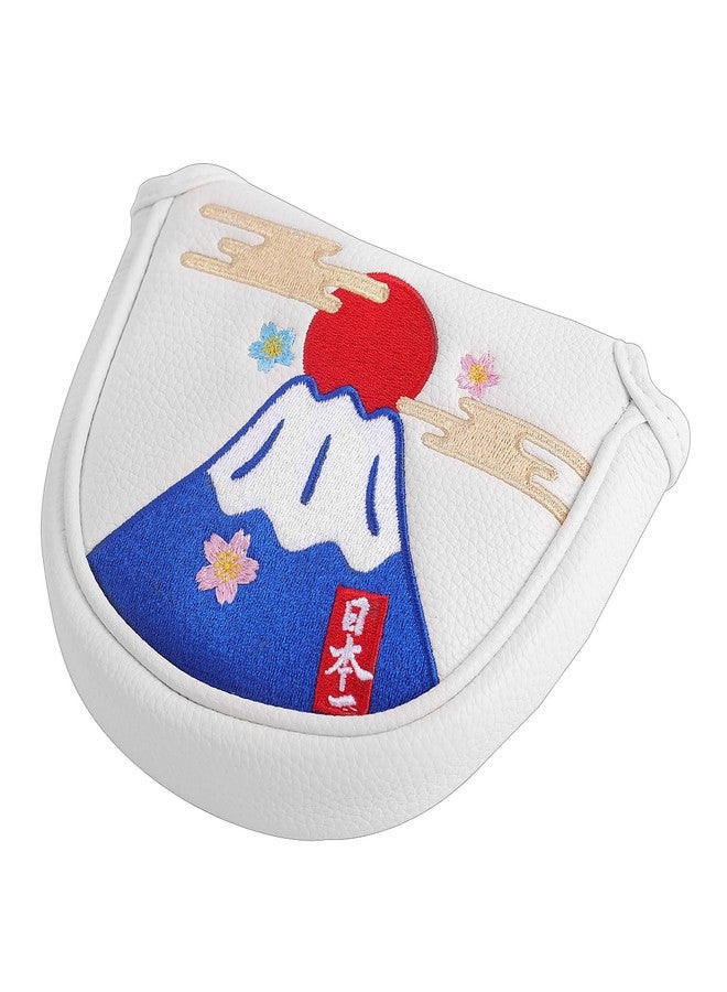 SHABIER Mt. Fuji, Japan Design Mallet Putter Headcover with Centre Shafted for Mallet Headcover - Image 3