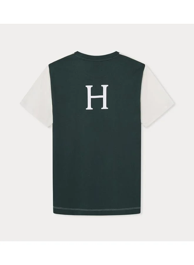 هاكيت تيشيرت بياقة دائرية وشعار