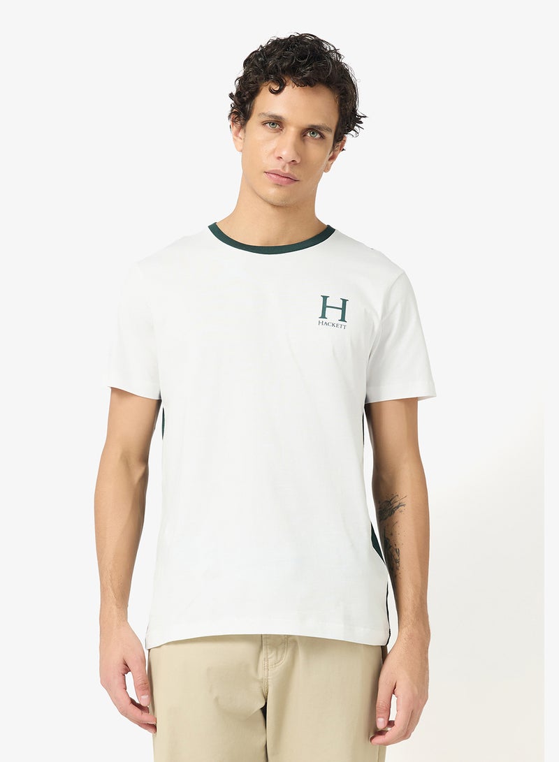 Hackett Logo Crew Neck T-Shirt - Image 1