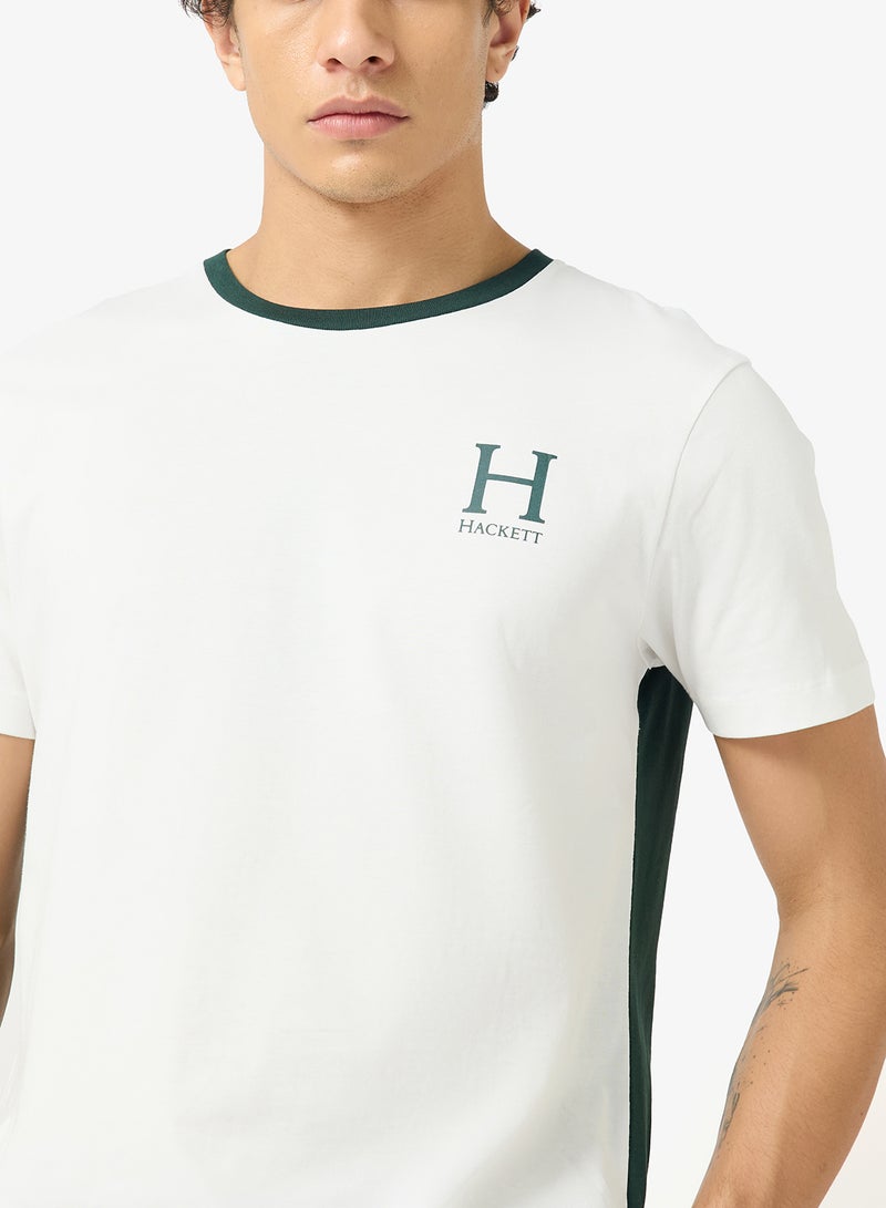 Hackett Logo Crew Neck T-Shirt - Image 3