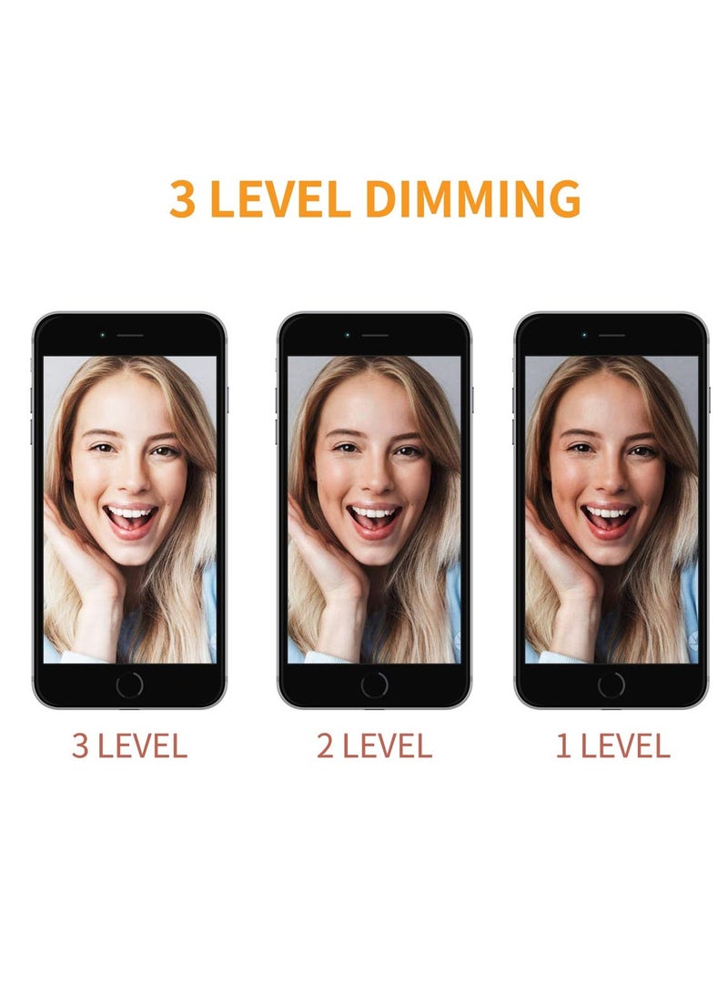 Excefore Selfie Ring Clip Light, Mini Selfie Light, Selfie Fill Light Ring for Phone with LED Ring Light, Clip-on Ring Lights, Bright LED Light Perfect for Photos, Videos, & Vlogs, Ideal Gifts for Women - Image 3