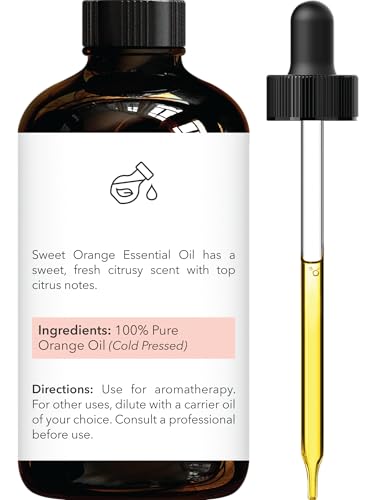 Brooklyn Botany Sweet Orange Essential Oil - Huge 4 Fl Oz - 100% Pure and Natural - Premium Grade with Dropper - for Aromatherapy and Diffuser - Image 3