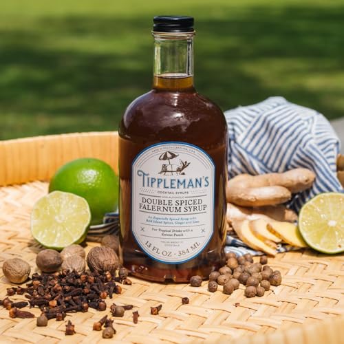 Tippleman's Double Spiced Falernum Syrup - Craft Cocktail Mixer - All Natural Complex Cocktail Bar Syrup for Tropical or Spiced Cocktails - Makes 17 Cocktails - Image 5