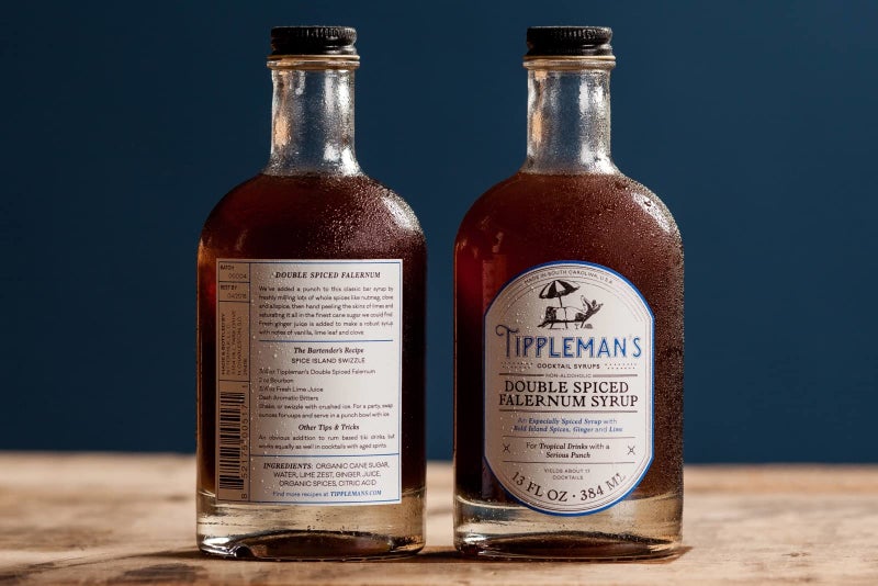 Tippleman's Double Spiced Falernum Syrup - Craft Cocktail Mixer - All Natural Complex Cocktail Bar Syrup for Tropical or Spiced Cocktails - Makes 17 Cocktails - Image 2
