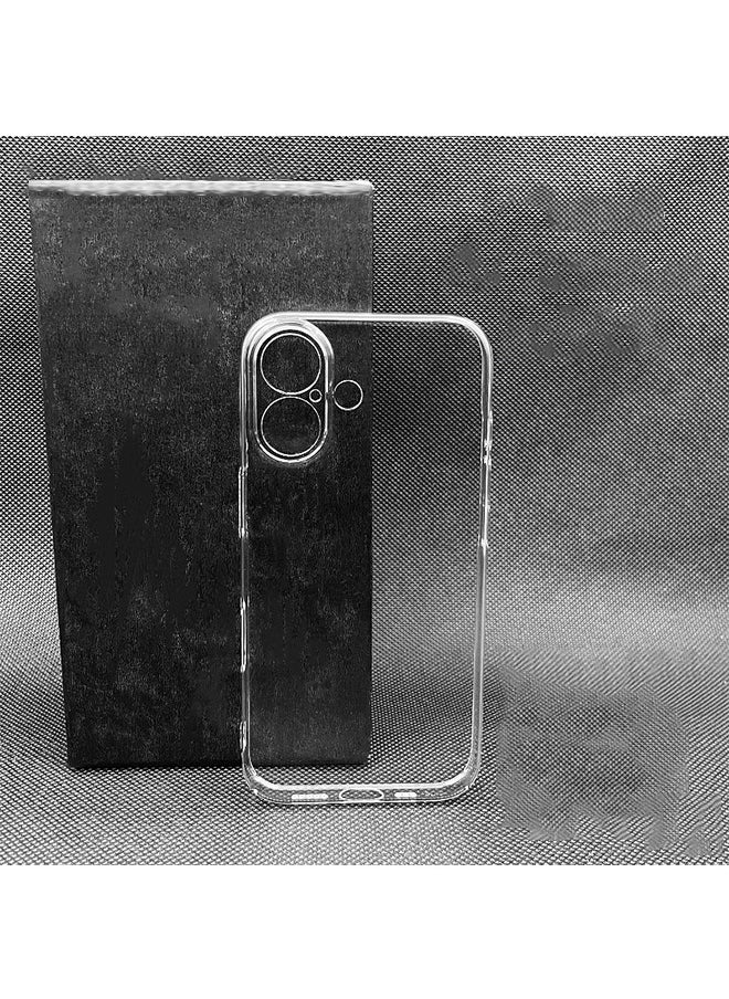 Generic Case for iPhone 16, Soft TPU Transparent Slim Protective Phone Cover, Non-Yellowing Shockproof Phone Back Cover, Anti-Scratch Back, iPhone 16 Clear Case Cover  - Image 2