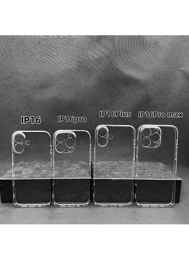 Generic Case for iPhone 16, Soft TPU Transparent Slim Protective Phone Cover, Non-Yellowing Shockproof Phone Back Cover, Anti-Scratch Back, iPhone 16 Clear Case Cover  - Image 5