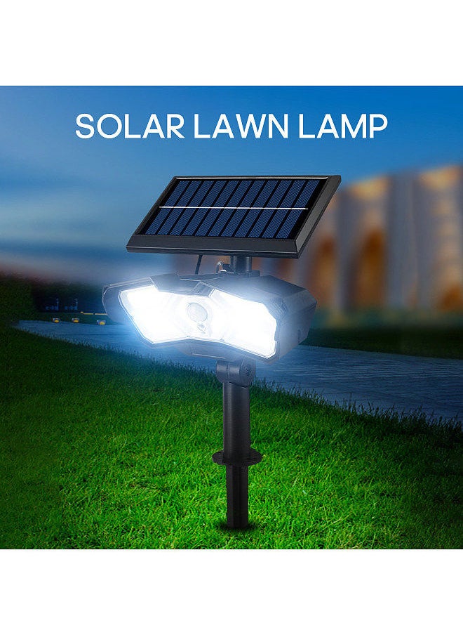 Generic - Intelligent light control remote control multi-angle adjustment IP64 waterproof garden floor wall lamp - Image 1