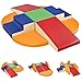 TODIBY 9Piece Climbing Foam Blocks Soft PU Leather Baby Climb and Crawl Activity Blocks Kids Play Gym Equipment Indoor for Development - Image 2