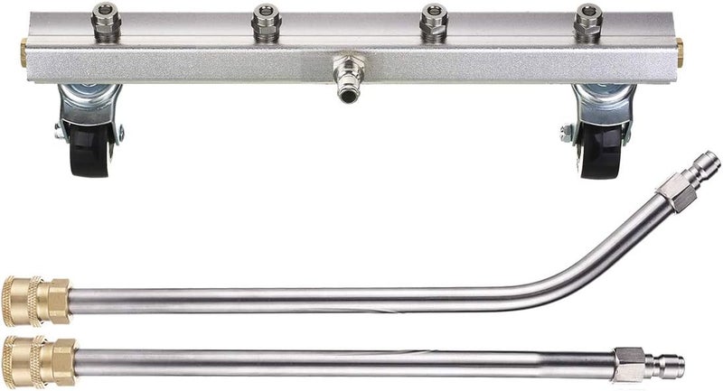 M MINGLE Pressure Washer Undercarriage Cleaner with 45 Degree Angled Wand, 4000 PSI (13 Inch) - Image 1
