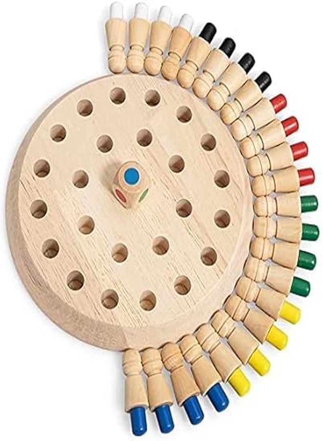 MENREXA Wooden Memory Match Stick Game, Educational Brain Training Board Game - Image 1